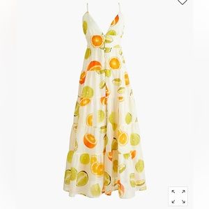 Edie Parker X J.Crew Tiered Dress